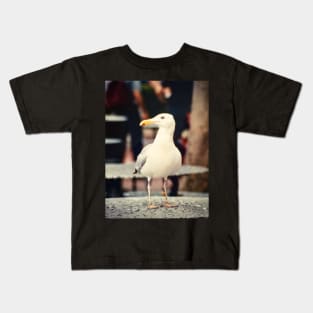 Seagull in New York Kids T-Shirt